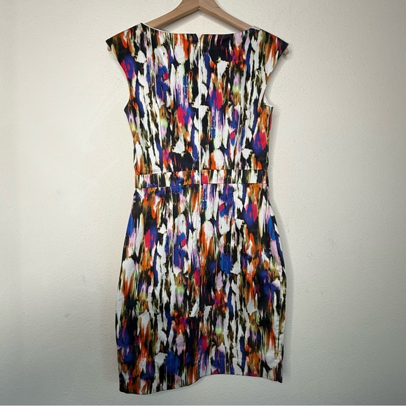 French Connection Record Ripple Sheath Sleeveless Dress size 6 - Picture 4 of 7